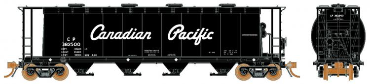 Rapido - Marine Industries 3800 cu. ft. Cylindrical Hopper - CP Black (Script) #382546 - In Stock
