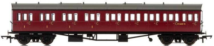 BR Collett 57' Bow Ended E131 9-Compartment Composite (Left Hand) #W6237W - In Stock BR Collett 57' Bow Ended E131 9-Compartment Composite (Left Hand) #W6237W - In Stock