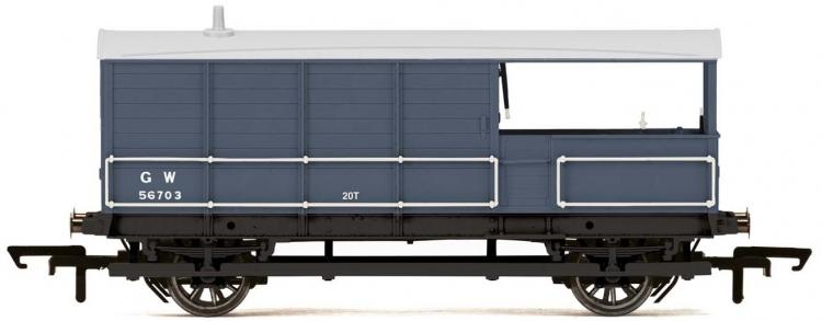 GWR AA15 20-Ton Toad Brake Van #56705 (Grey) - In Stock GWR AA15 20-Ton Toad Brake Van #56705 (Grey) - In Stock