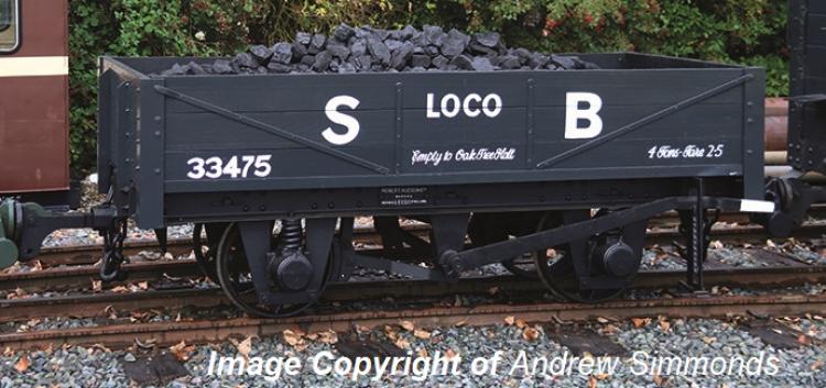 Bachmann - RNAD Rebuilt Open Wagon (Statfold Barn Railway - Grey)