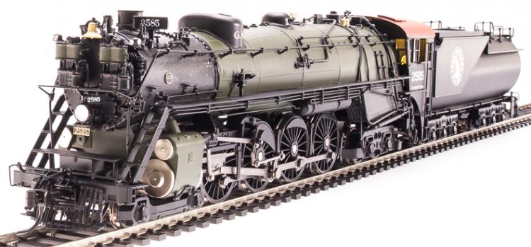 Broadway Limited - Brass Hybrid - GN S-2 Northern 4-8-4 #2587 (Oil Tender) Paragon3 DCC Sound - Sold Out