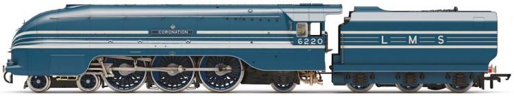 LMS Princess Coronation 4-6-2 #6220 'Coronation' (Caledonian Blue) - In Stock LMS Princess Coronation 4-6-2 #6220 'Coronation' (Caledonian Blue) - In Stock