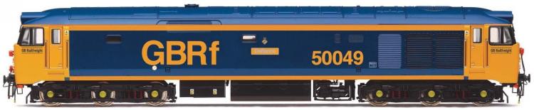 Class 50 #50049 'Defiance' (GBRf - Blue & Yellow) - In Stock Class 50 #50049 'Defiance' (GBRf - Blue & Yellow) - In Stock