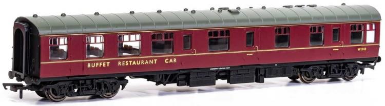 BR Mk1 RB Restaurant Buffet #W1743 (Maroon) - In Stock BR Mk1 RB Restaurant Buffet #W1743 (Maroon) - In Stock