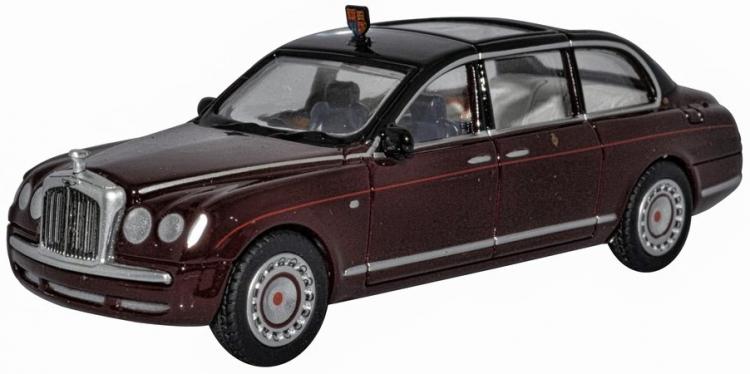 Oxford - Bentley State Limousine - HM Queen Elizabeth II - Royal Claret/Black - In Stock Oxford - Bentley State Limousine - HM Queen Elizabeth II - Royal Claret/Black - In Stock