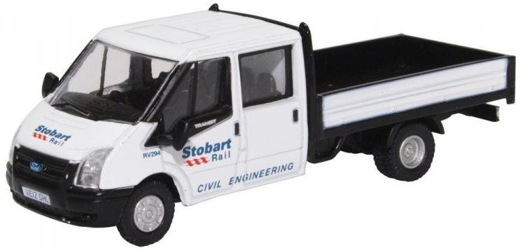 Oxford - Ford Transit Dropside - Stobart Rail - In Stock