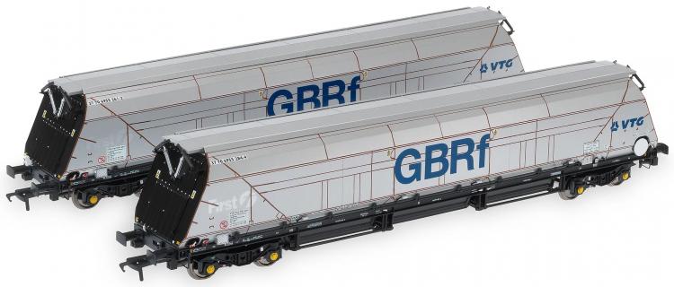 IIA Biomass Bogie Hopper Wagon - GBRf / VTG - Pack 1 - In Stock