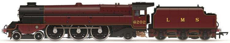 LMS Princess Royal 'The Turbomotive' 4-6-2 #6202 (Crimson Lake) - Pre Order