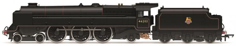 BR Princess Royal 'The Turbomotive' 4-6-2 #46202 (Lined Black - Early Crest) - Pre Order