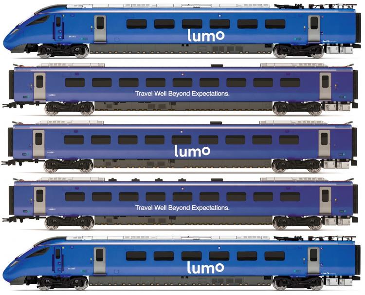 Class 803 Hitachi #803 003 (Lumo - Blue) 5-Car Train Pack - Pre Order