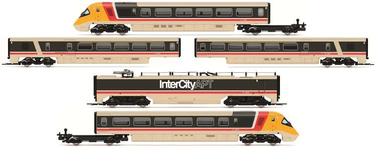 Class 370 APT-P #Sets 370 003 & 370 004 (BR Intercity Executive) 5-Car Train Pack - Pre Order Class 370 APT-P #Sets 370 003 & 370 004 (BR Intercity Executive) 5-Car Train Pack - Pre Order