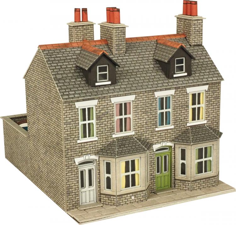Terraced Houses - Stone - In Stock