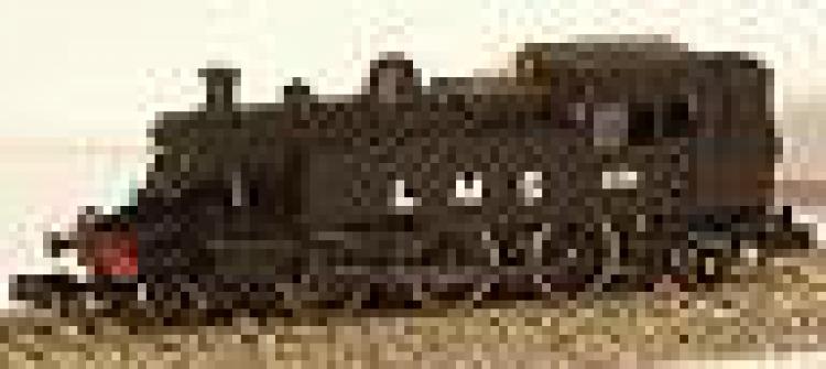 LMS Ivatt 2-6-2T No. 1205, plain black