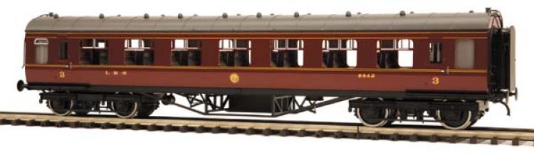 LMS Standard Stanier 3rd Class Passenger Coach