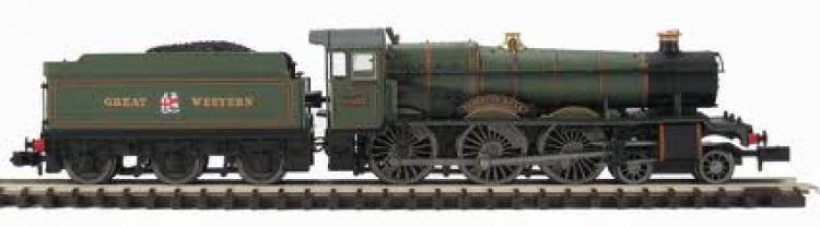 GWR Hall Class 4-6-0, No. 6923 'Leighton Hall' with G(Crest)W on the tender - released