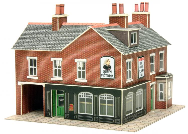 Corner Shop & Pub - Red Brick - Out of Stock