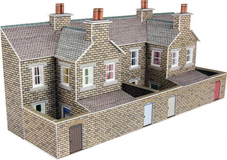 Low Relief - Terraced House Backs - Stone - Out of Stock