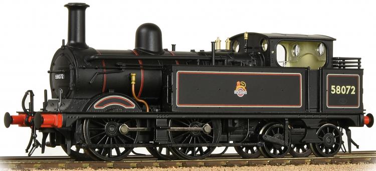 BR (ex MR) 1P Midland 0-4-4T #58072 (Lined Black - Early Crest) - In Stock BR (ex MR) 1P Midland 0-4-4T #58072 (Lined Black - Early Crest) - In Stock
