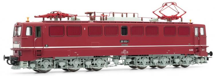 Rivarossi - DR Class 251 #012 (Red with  Small White Stripe) (Era IV) - Sold Out