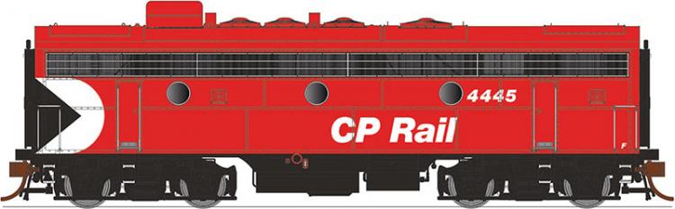 Rapido - GMD F9B - CP #4478 (Action Red - 8 inch Stripes) - Pre Order