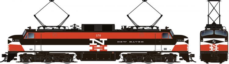 Rapido - New Haven EP-5 'Jet' - NH #370 (Delivery - No Vents) - Pre Order