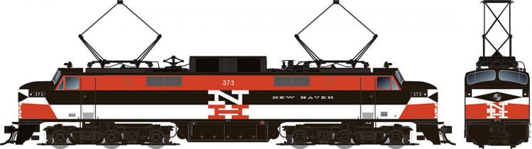 Rapido - New Haven EP-5 'Jet' - NH #374 (Delivery - With Vents) - Pre Order