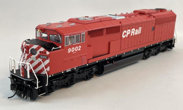 Bowser - GMD SD40-2F - CP Rail #9002 (Sill Dots - Round Porthole) DCC Sound - In Stock