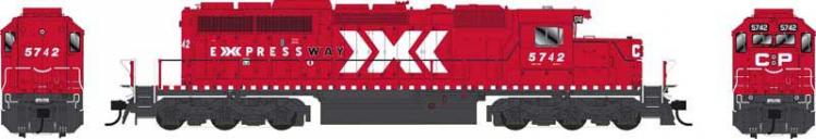 Bowser - GMD SD40-2 - CP #5742 (Expressway) - Pre Order