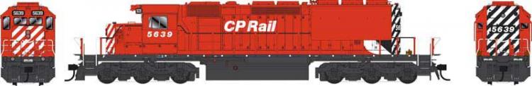 Bowser - GMD SD40-2 - CP #5639 (Small Multi Mark) with Elephant Ears - Pre Order