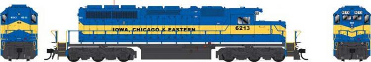 Bowser - GMD SD40-2 - ICE #6216 'City of Algona' ex CP (Blue & Yellow) - Pre Order
