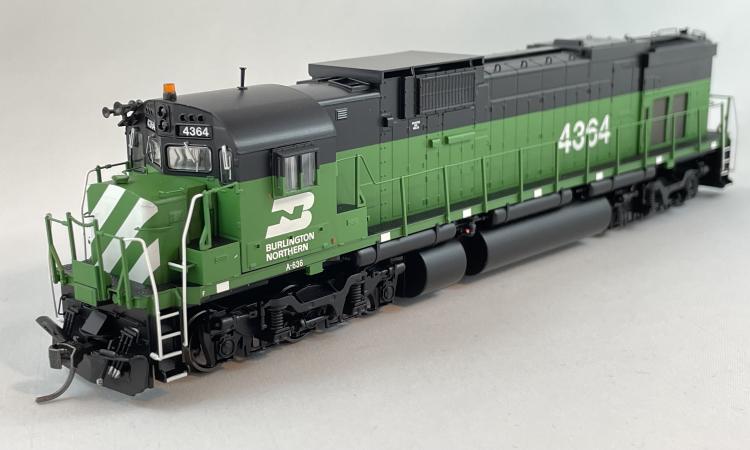Bowser - Alco C636 - BN #4364 (Burlington Northern - Green) DCC Sound - Sold Out