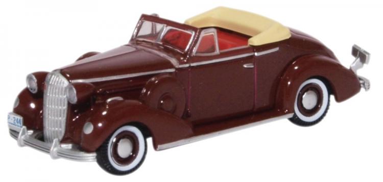 Oxford - 1936 Buick Special Convertible Coupe - Cardinal Maroon