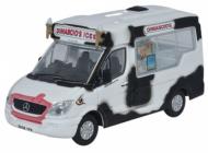 76WM004 : Oxford - Mercedes Whitby Mondial Ice Cream Van - Dimaschios (Cow) 76WM004 : Oxford - Mercedes Whitby Mondial Ice Cream Van - Dimaschios (Cow)