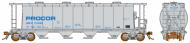 127011-2 : Rapido - NSC 3800 cu. ft. Cylindrical Hopper - Procor (Blue) UNPX #121427 - In Stock 127011-2 : Rapido - NSC 3800 cu. ft. Cylindrical Hopper - Procor (Blue) UNPX #121427 - In Stock