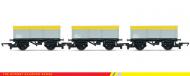 R6483 : TRIPLE MINERAL WAGON PACK - GREY