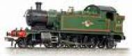 32-130 : 45XX Class2-6-2 Prairie Tank in BR lined green with late emblem. 32-130 : 45XX Class2-6-2 Prairie Tank in BR lined green with late emblem.