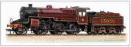 32-181 : LMS Crab 2-6-0, No. 13000 in LMS Crimson. (Preserved). 32-181 : LMS Crab 2-6-0, No. 13000 in LMS Crimson. (Preserved).