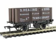 B875 : 7 plank wagon with coal load - 