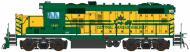 49822S-02 : InterMountain - EMD GP10 - Central Kansas (ex CTRW) #1025 (Green & Yellow) - Pre Order 49822S-02 : InterMountain - EMD GP10 - Central Kansas (ex CTRW) #1025 (Green & Yellow) - Pre Order