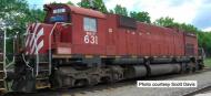 24880 : Bowser - MLW M630 - WNY&P #631 (ex CP 4573) (Red) - Pre Order 24880 : Bowser - MLW M630 - WNY&P #631 (ex CP 4573) (Red) - Pre Order
