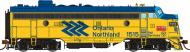222529 : Rapido - GMD FP7 - ONR #1502 (Ontario Northland - Chevron) - Pre Order Price $299.99 222529 : Rapido - GMD FP7 - ONR #1502 (Ontario Northland - Chevron) - Pre Order Price $299.99