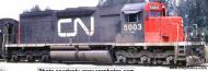 24960 : Bowser - GMD SD40 - CN #5003 (Black/Red Noodle) with DB & Ditch Lights - Pre Order 24960 : Bowser - GMD SD40 - CN #5003 (Black/Red Noodle) with DB & Ditch Lights - Pre Order