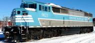 24986 : Bowser - GMD SD40-2F - CMQ #9021 (Blue & Grey) Rectangle Porthole - Pre Order 24986 : Bowser - GMD SD40-2F - CMQ #9021 (Blue & Grey) Rectangle Porthole - Pre Order