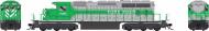 25059 : Bowser - GMD SD40-2 - FURX #3050 ex CP (First Union Green & Silver) - Pre Order 25059 : Bowser - GMD SD40-2 - FURX #3050 ex CP (First Union Green & Silver) - Pre Order