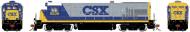 18524 : Rapido - GE B36-7 - CSX #5836 (YN2 Grey & Blue - White Roof) with ditch lights - Pre Order 18524 : Rapido - GE B36-7 - CSX #5836 (YN2 Grey & Blue - White Roof) with ditch lights - Pre Order