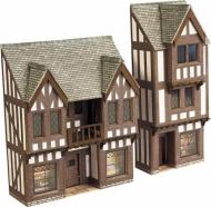 PN190 : Low Relief - Timber Framed Shops - Out of Stock PN190 : Low Relief - Timber Framed Shops - Out of Stock