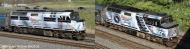 80561 : Rapido - GMD F40PH-2D - VIA #6408 and 6445 (Coors Light - Silver Bullet Express) - Pre Order 80561 : Rapido - GMD F40PH-2D - VIA #6408 and 6445 (Coors Light - Silver Bullet Express) - Pre Order