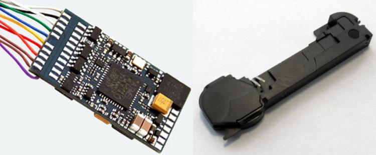 Rapido - ESU V4.0 - 21 pin - GMD/EMD F-Unit (16V-567) (FP9A) DCC Sound Decoder & Speaker - Sold Out