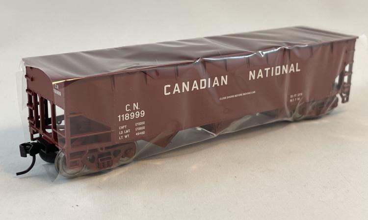 Bowser - 70 Ton Offset Hopper Cars - CN #118999 (Brown - Block Lettering) - Sold Out
