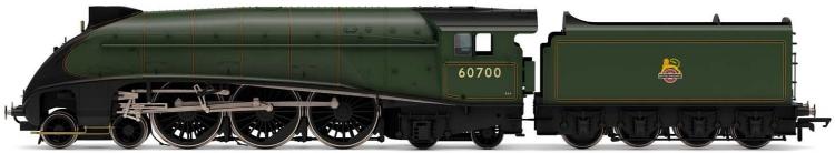 BR Rebuilt W1 Hush Hush 4-6-4 #60700 (Lined Green - Early Crest) - In Stock